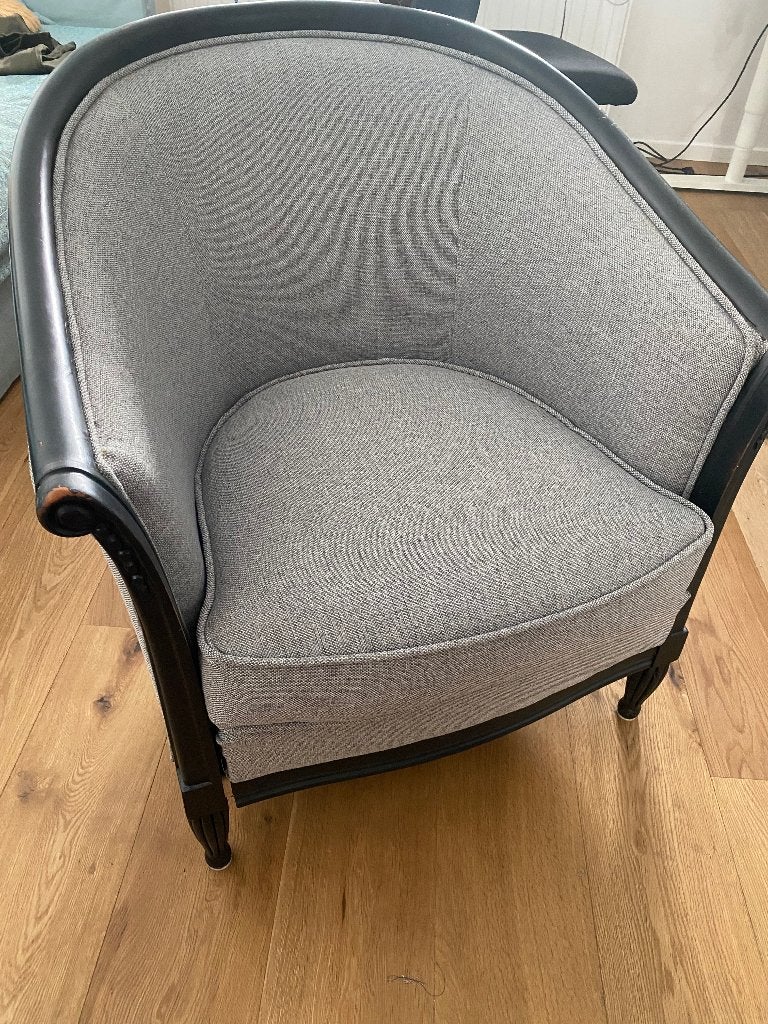 Fauteuils Rosello Paris tissu neuf,retapissage pro, Maison & Meubles, Enlèvement, Utilisé, Tissus