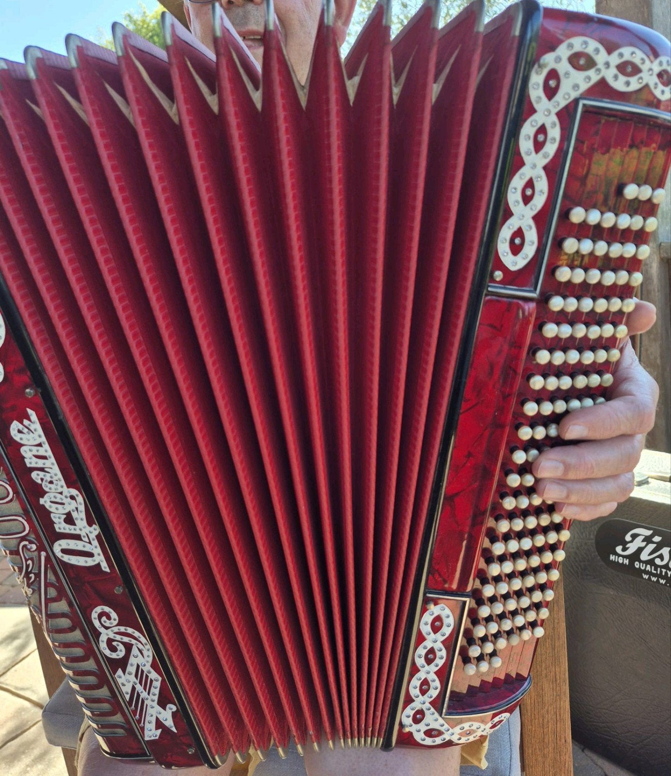 Accordeon Organe 'Special', Gebruikt, Met koffer, Toetsaccordeon, 120-bas