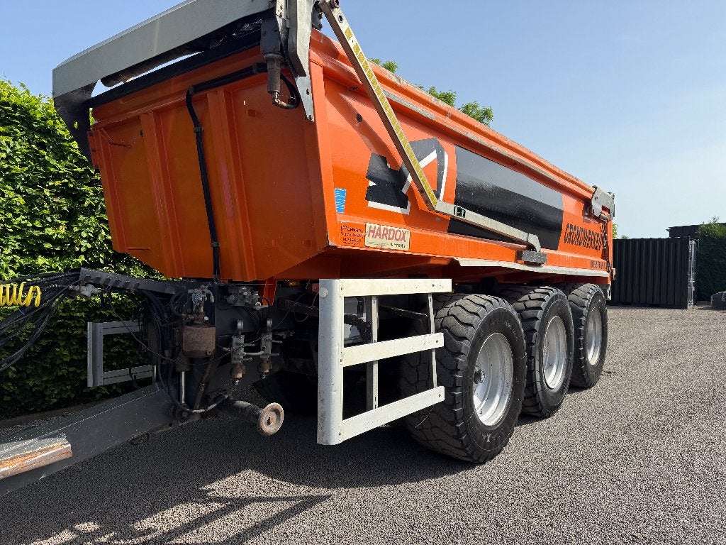 DEZEURE gronddumper/kipper, Ophalen