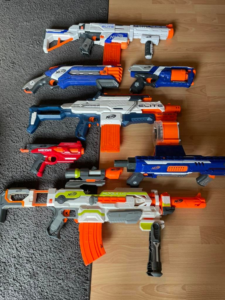 Nerf speelgoedgeweren, Enlèvement ou Envoi, Comme neuf, Garçon ou Fille