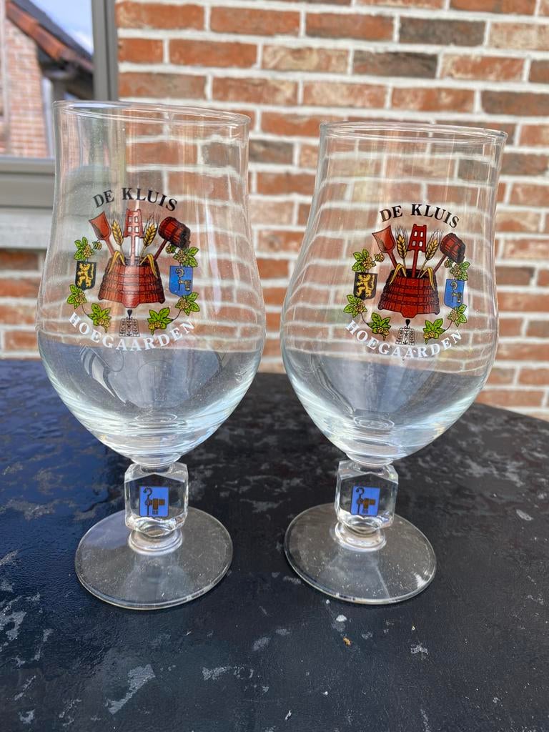 Hoegaarden De Kluis, Ophalen, Zo goed als nieuw, Bierglas