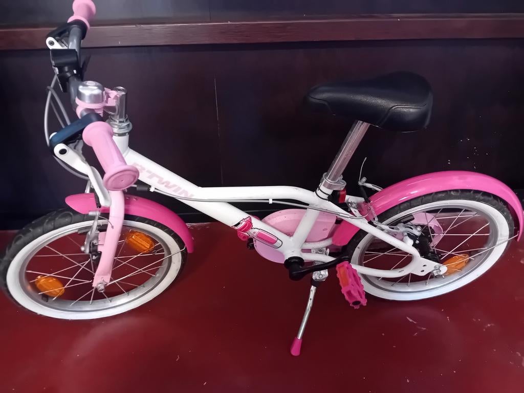 Btwin meisjesfiets 16 inch (4-6 jaar), Fietsen en Brommers, Fietsen | Kinderfietsjes, Ophalen