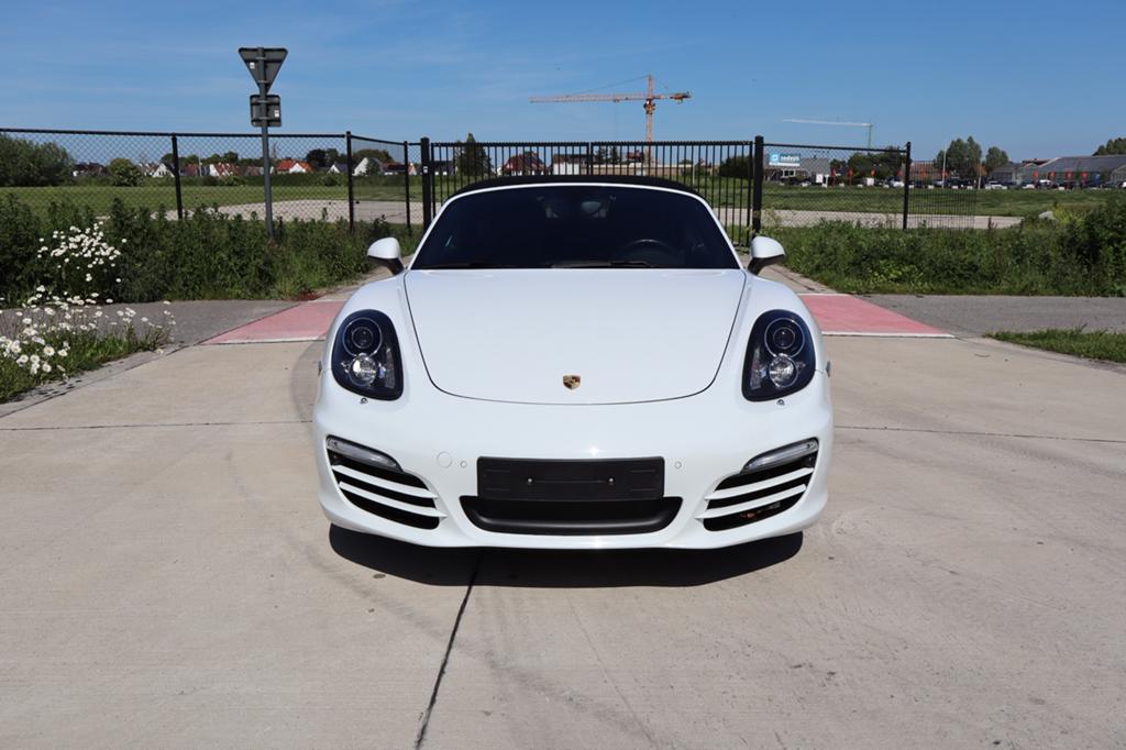 Porsche Boxster 981 PDK 2.7i 6 Cilinder, Auto's, Porsche, Automaat, Achterwielaandrijving, Cabriolet, Wit
