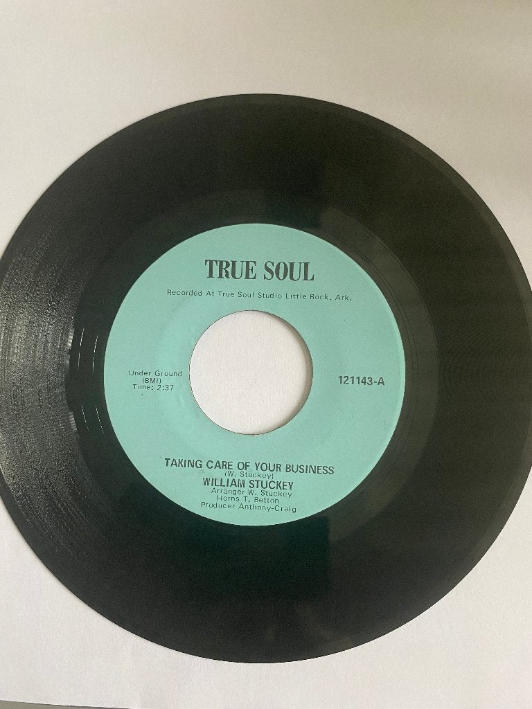 William stuckey Taking Care Of Your Business 1968 US, Pressage original, 7 inch, Comme neuf, Autres types