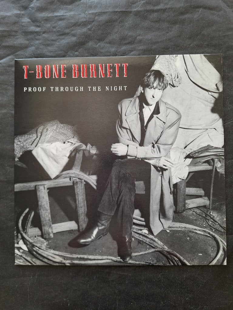 T-BONE BURNETT "Proff Through the Night" LP (1983) Topstaat!, LP, Ophalen of Verzenden, Zo goed als nieuw, Classic Rock
