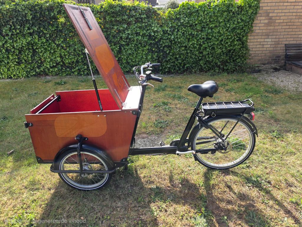 Babboe Pro trike-E transporter cargo bakfiets., Fietsen en Brommers, Fietsen | Bakfietsen, Zo goed als nieuw, Overige merken, Goederen