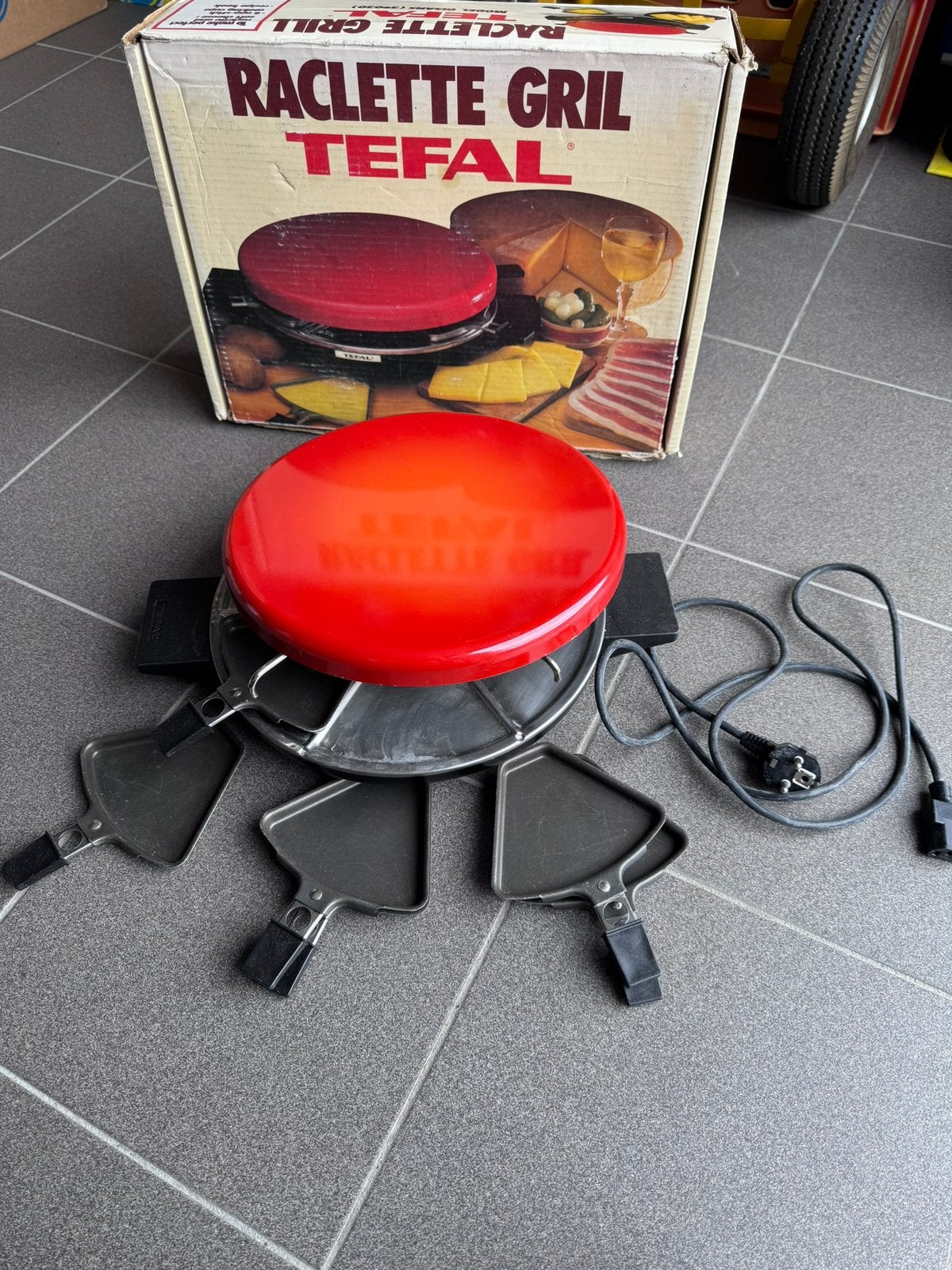 Raclet/ kaasgrill, Ophalen, Zo goed als nieuw