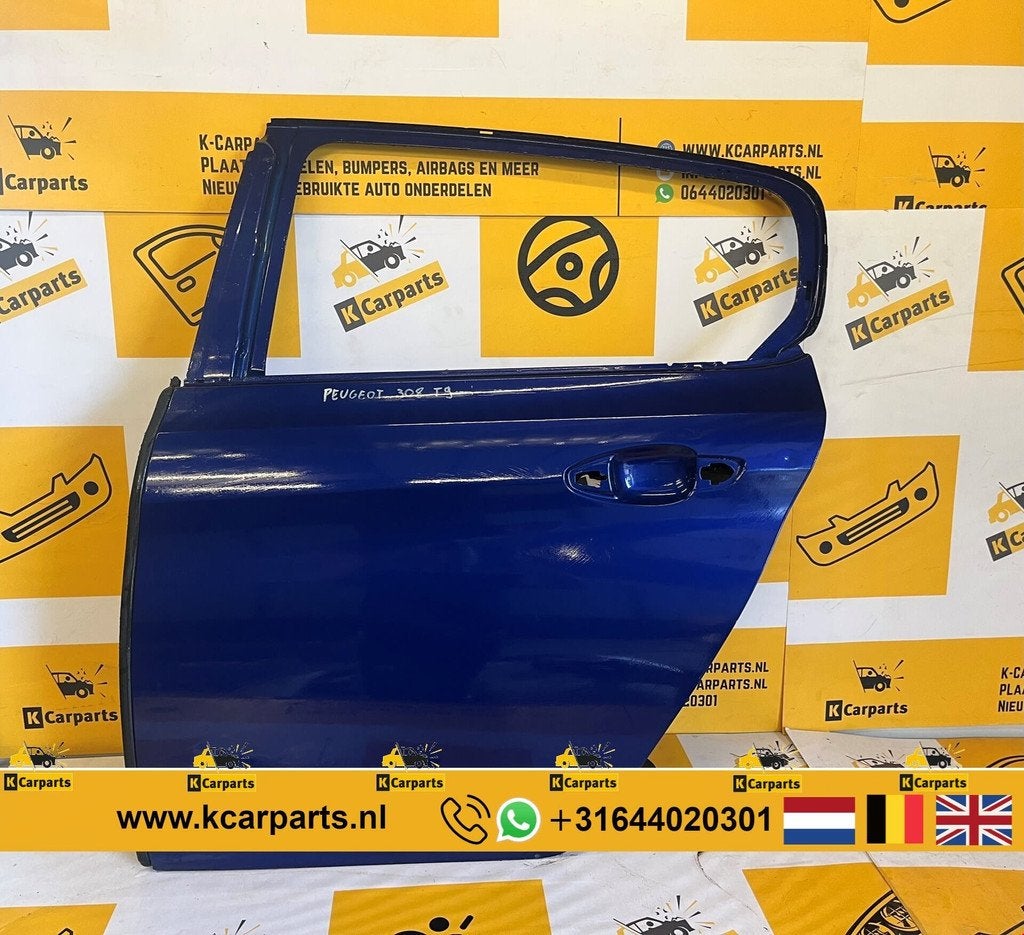 Portier Peugeot 308 2012-2021 Deur Links Achter LA, Info@fabrikant.eu, Achter, Fabrikant BV, Gebruikt