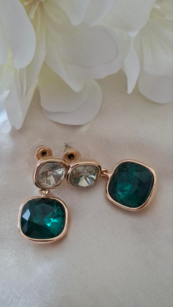 Strass oorbellen, Handtassen en Accessoires, Verzenden