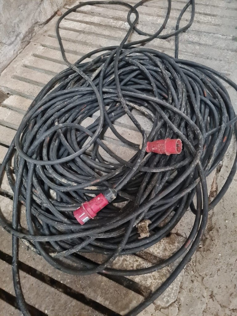 Kabel drijfkracht 80m, Enlèvement, Comme neuf, Câble ou Fil électrique