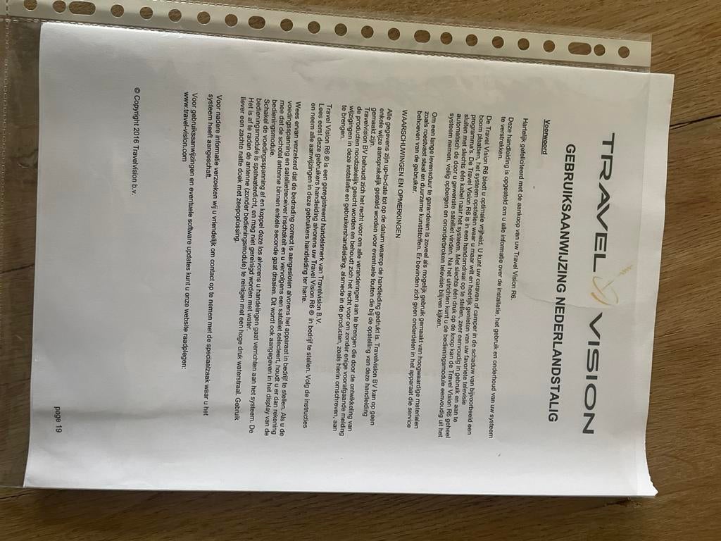 Halfautomatische schotel, Caravans en Kamperen, Ophalen, Gebruikt