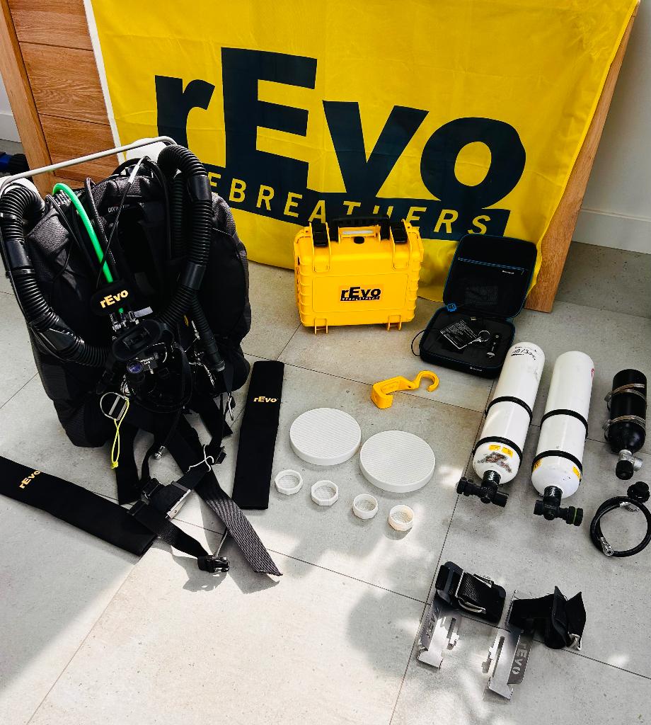 rEvo titanium Hccr rebreather rMs, Watersport en Boten, Duiken, Ophalen, Gebruikt, Overige typen
