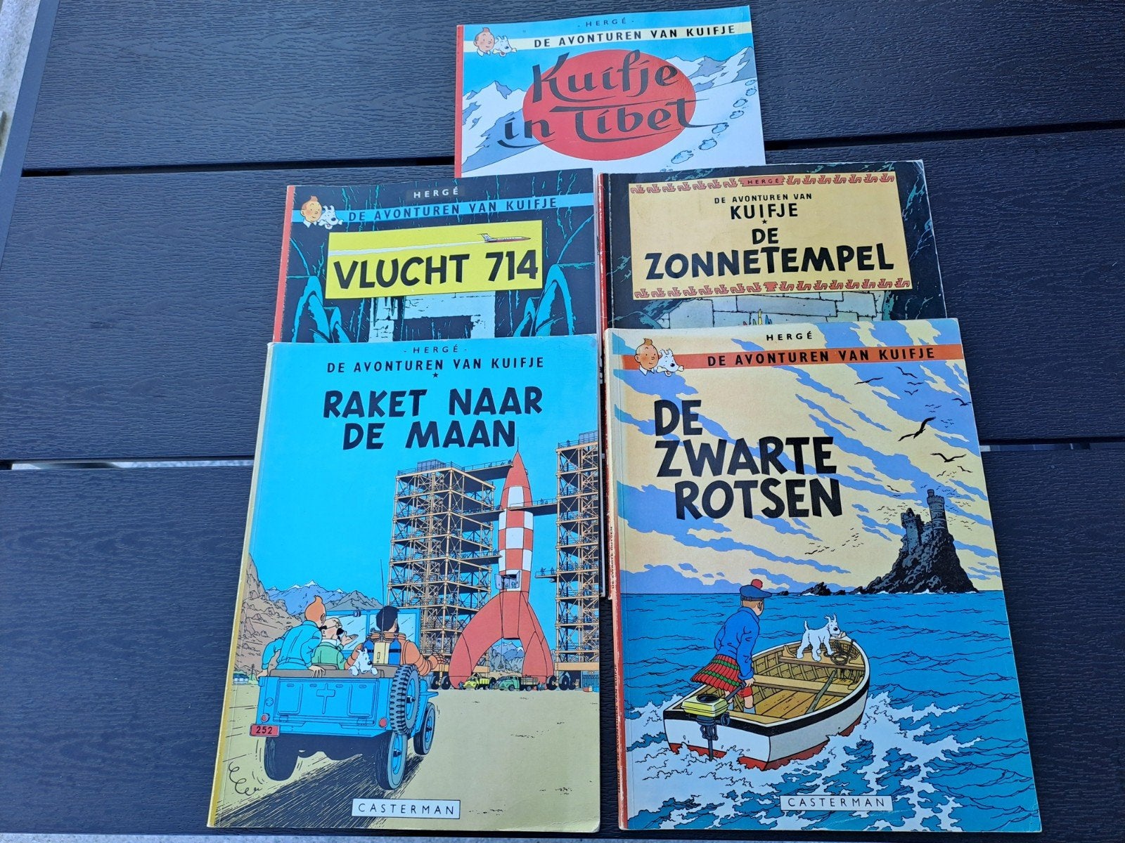 Kuifje 5 verschillende strips, Boeken, Ophalen of Verzenden