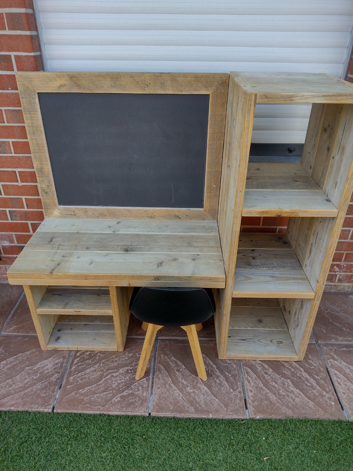 bureau en bois d'échafaudage, Enfants & Bébés, Enlèvement, Utilisé, Autres types