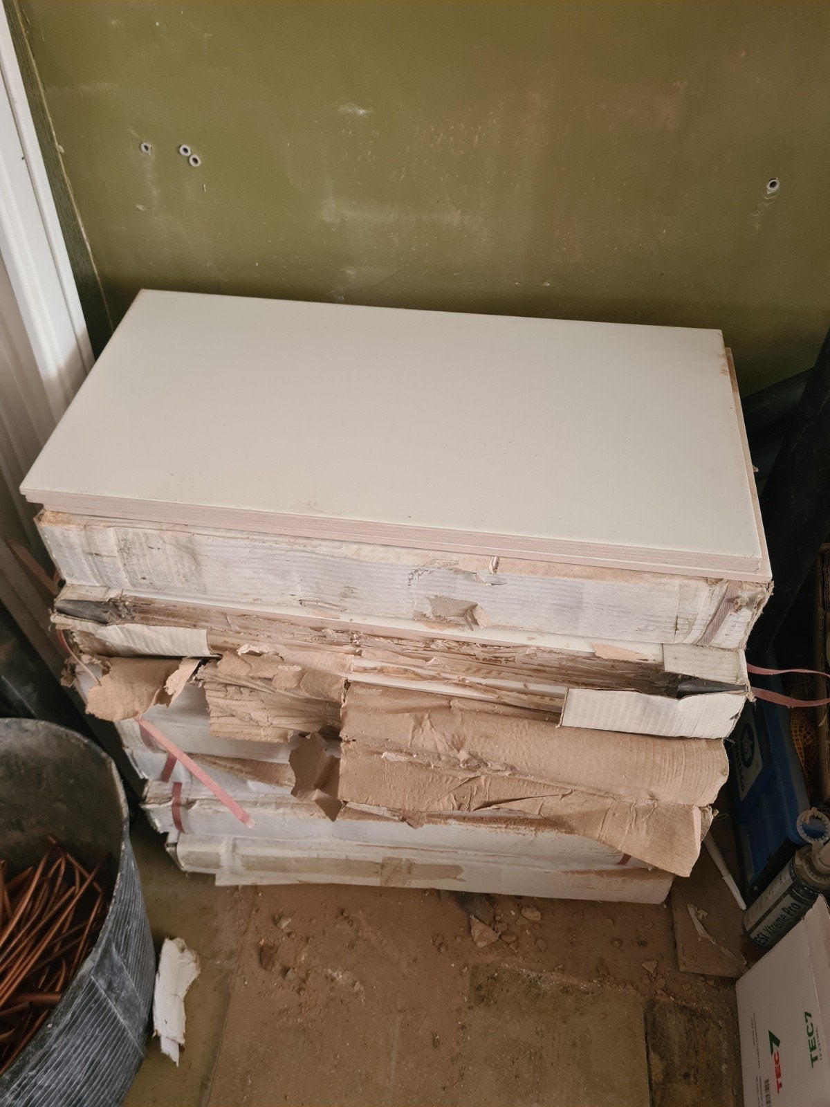 60x30 faiance tegel. 11,5m², Doe-het-zelf en Bouw, Tegels, Ophalen