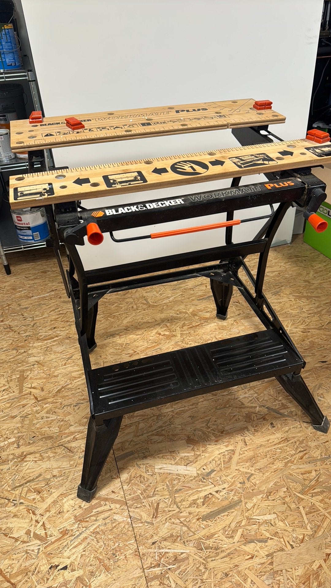 Werkbank Black&Decker workmate plus, Enlèvement, Comme neuf
