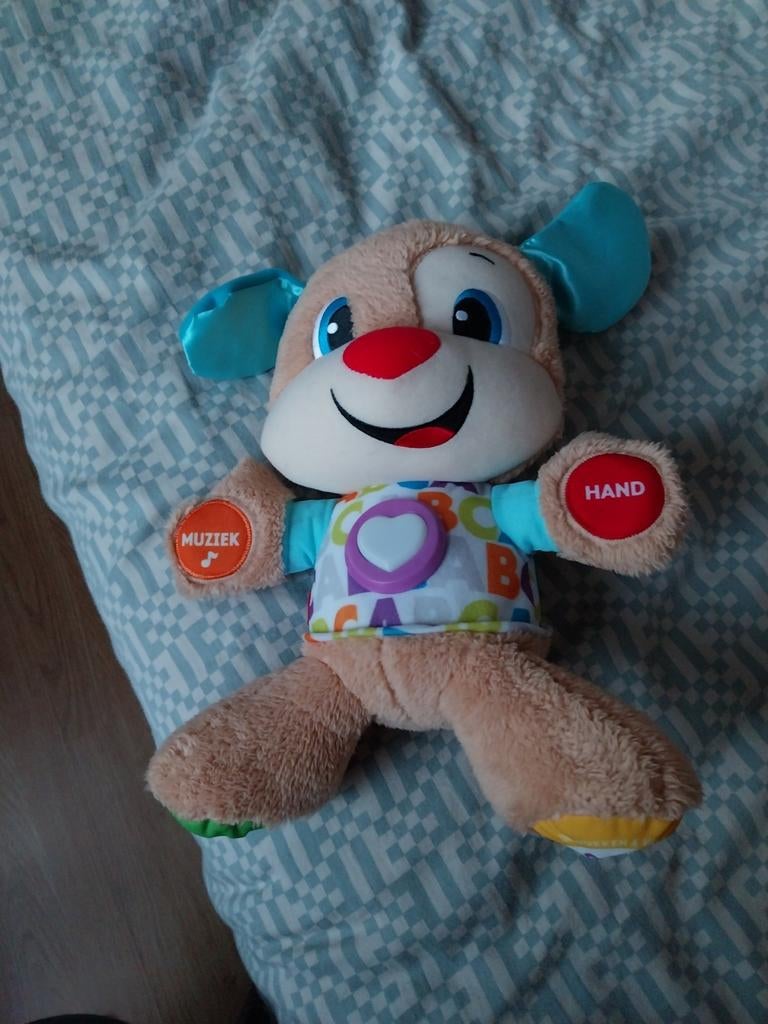 Leerplezier beer fisher price, Ophalen, Zo goed als nieuw, Beer, Met licht