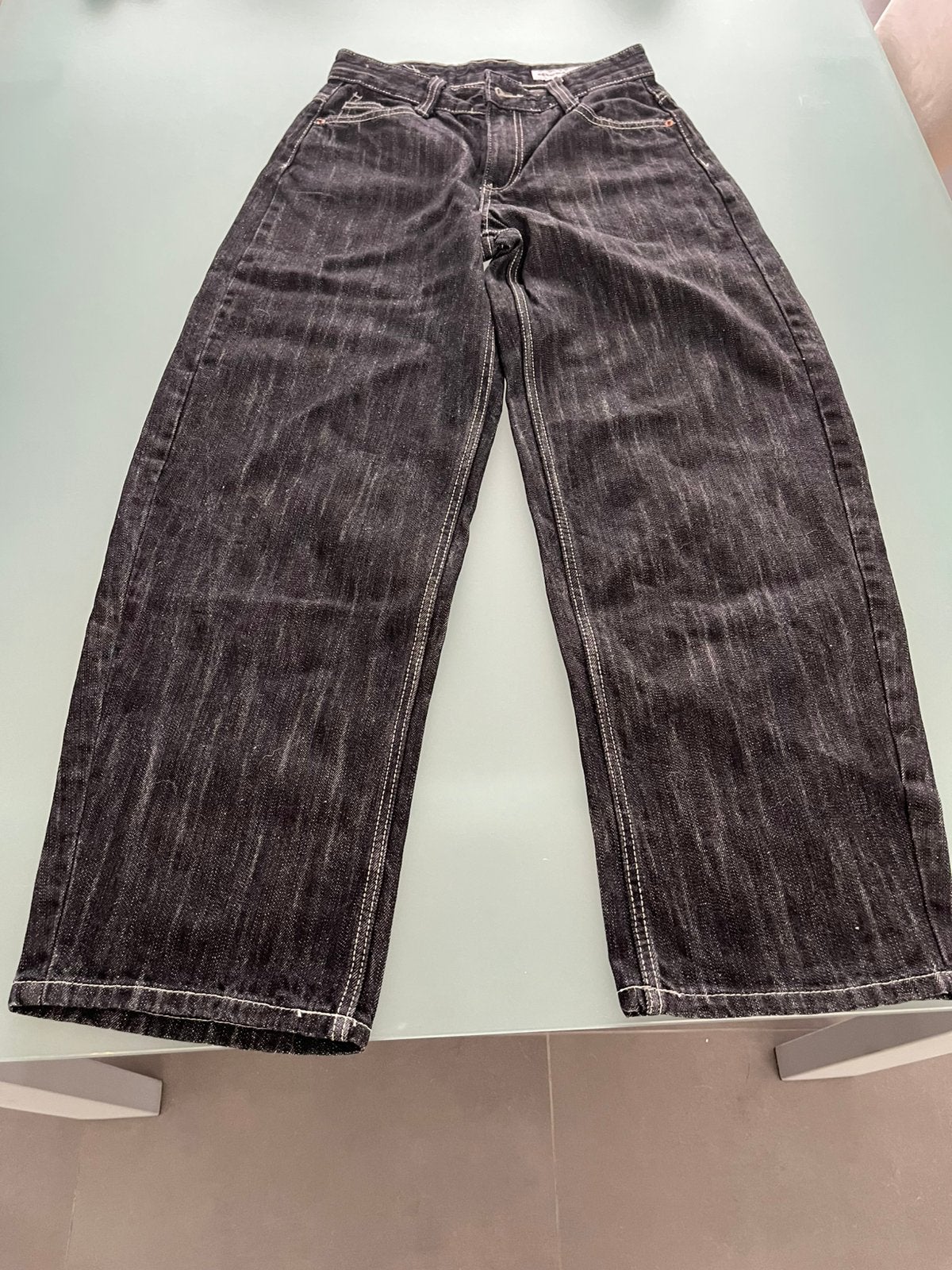 Barrel jeans Bershka, Kleding | Dames, Broeken en Pantalons, Ophalen, Zo goed als nieuw, Maat 34 (XS) of kleiner
