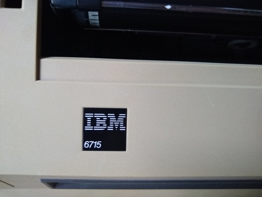 Machine à écrire électronique portable, IBM, 6715-001, 1985, Enlèvement, Utilisé