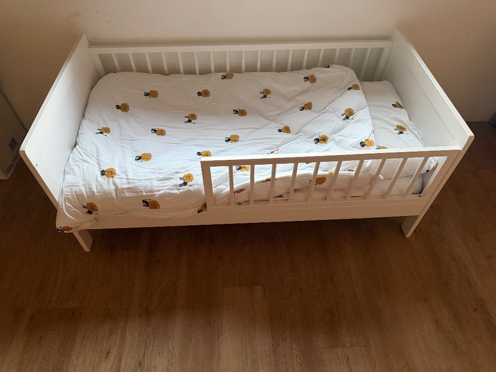 Peuterbed 70x140, Kinderen en Baby's, Ophalen, Gebruikt, 70 tot 85 cm, 140 tot 160 cm