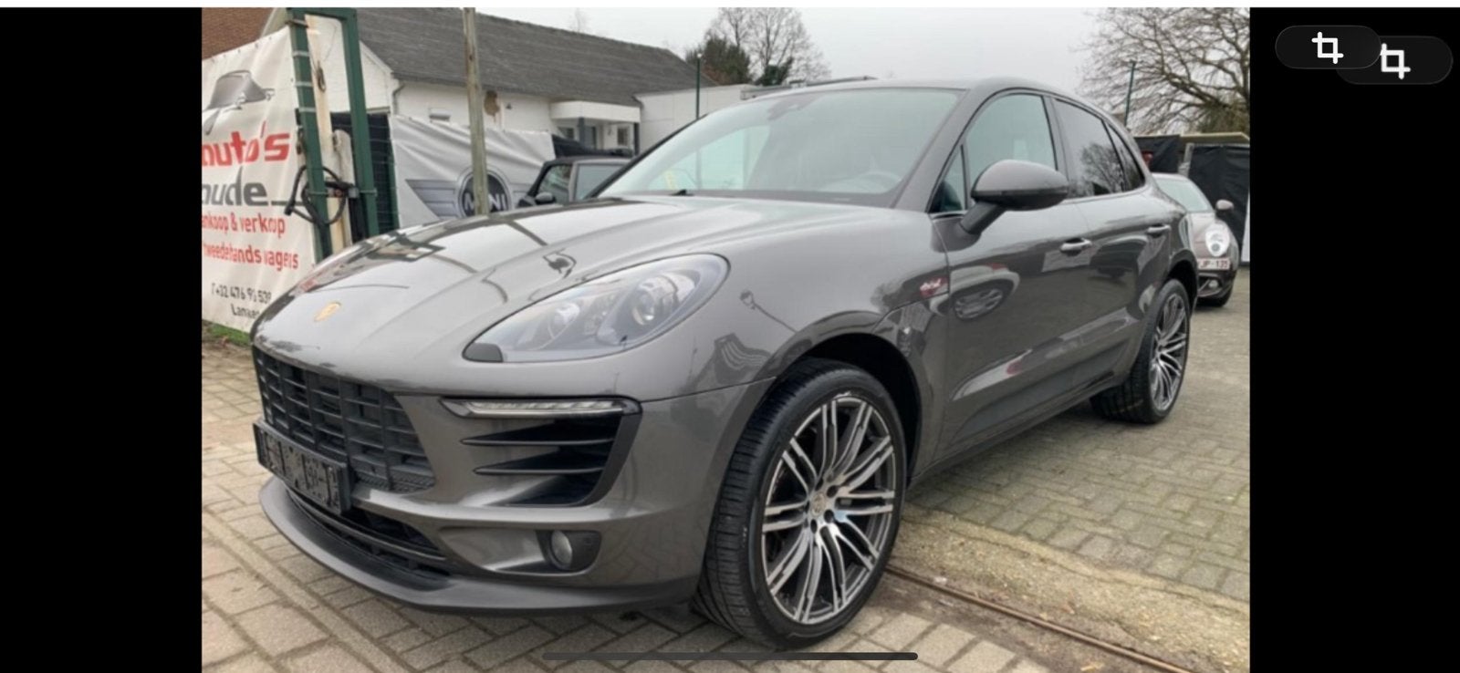 Porsche Macan S 3.0 diesel, Autos, Porsche, Cuir, Argent ou Gris, Achat, Entreprise