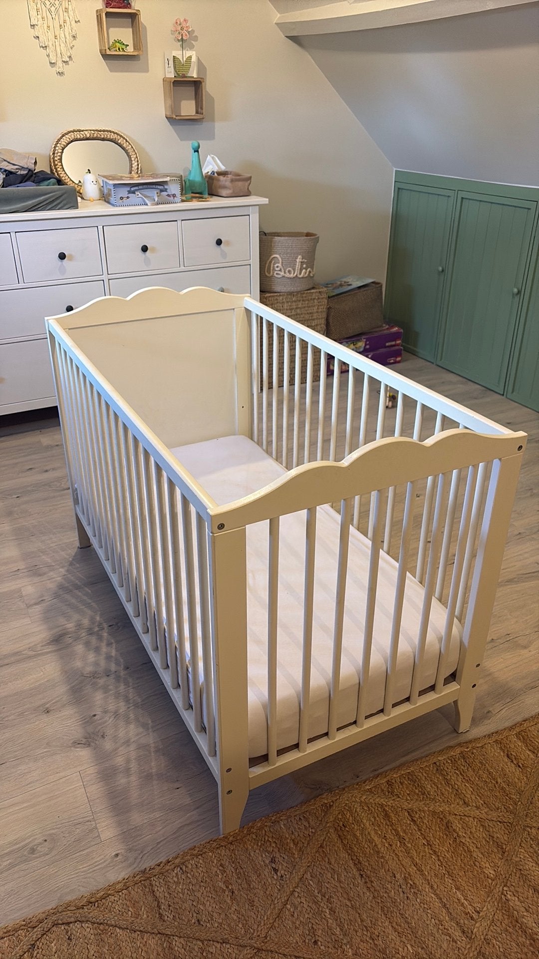 Babybed ikea, Ophalen, Gebruikt