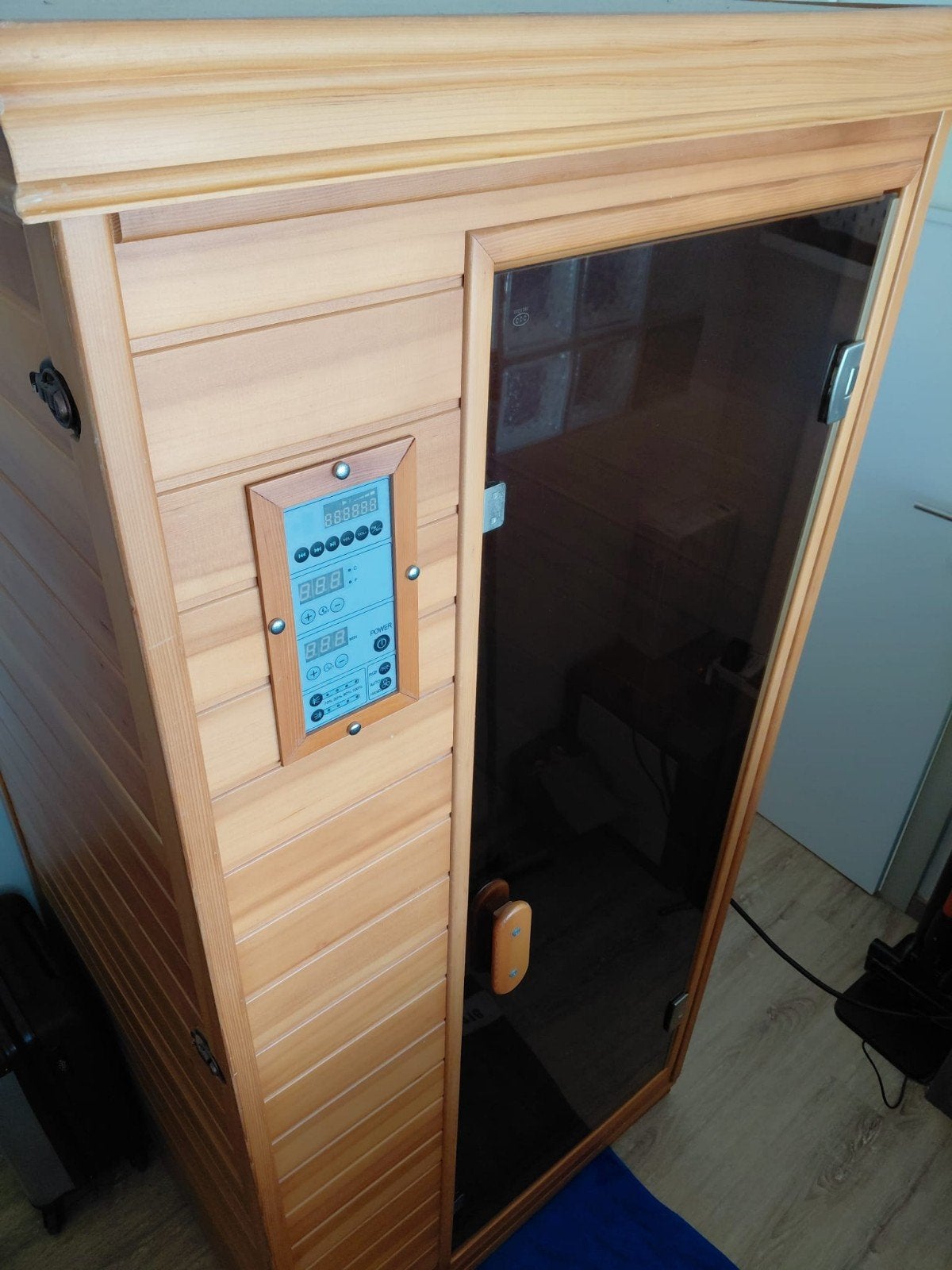 Infrarood sauna, Sport en Fitness, Sauna, Ophalen, Gebruikt, Infrarood, Complete sauna