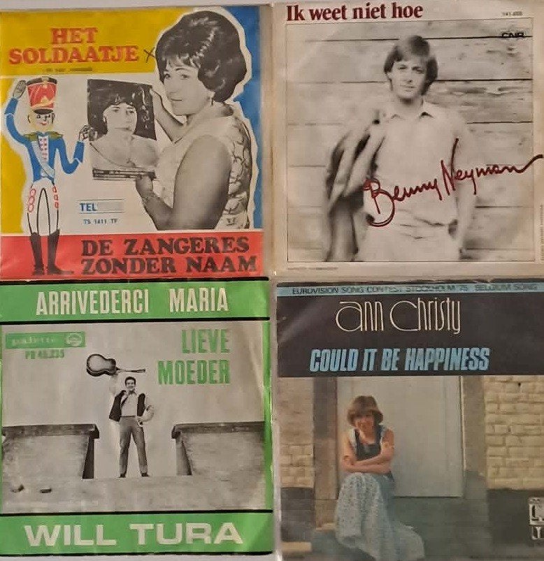 Vinyl platen, Cd's en Dvd's, Vinyl | Verzamelalbums, Ophalen of Verzenden, Gebruikt, 7 inch