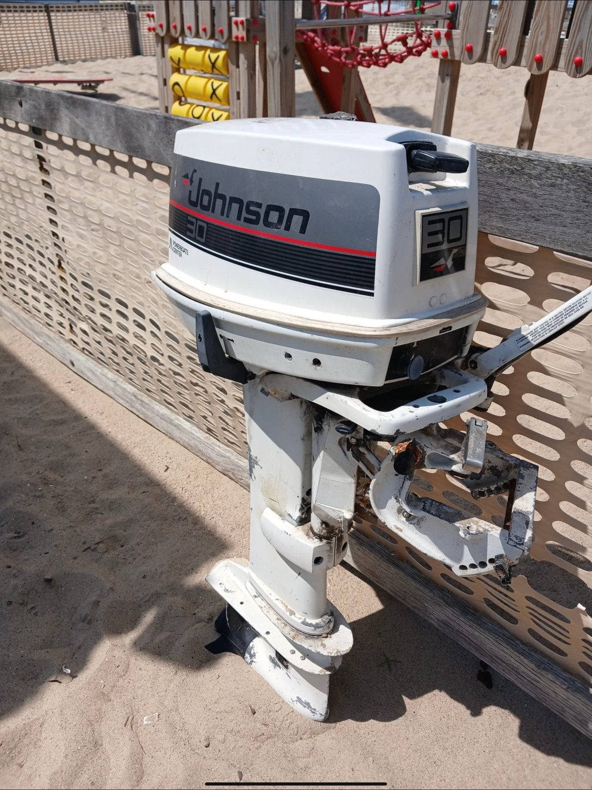 Johnson 30pk buitenboord motor, Ophalen, Gebruikt, 30 pk of meer, Buitenboordmotor
