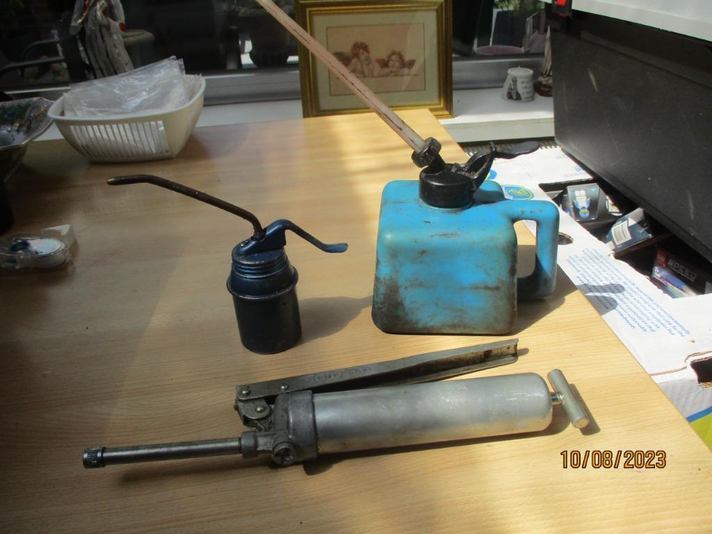 Lot smerings materiaal (vetpomp is al weg), Ophalen of Verzenden, Gebruikt