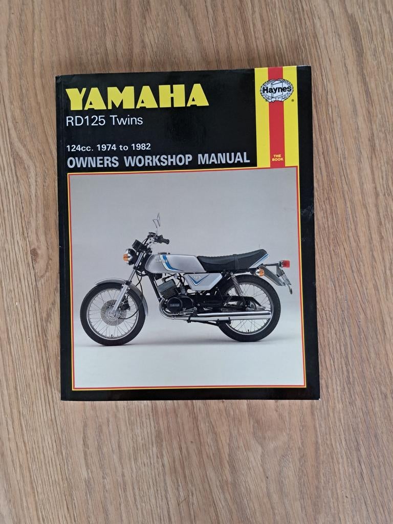 Instructie boekje yamaha rd 125, Ophalen, Yamaha