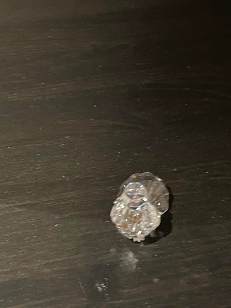 Duifje in Swarovski kristal, Verzenden, Zo goed als nieuw