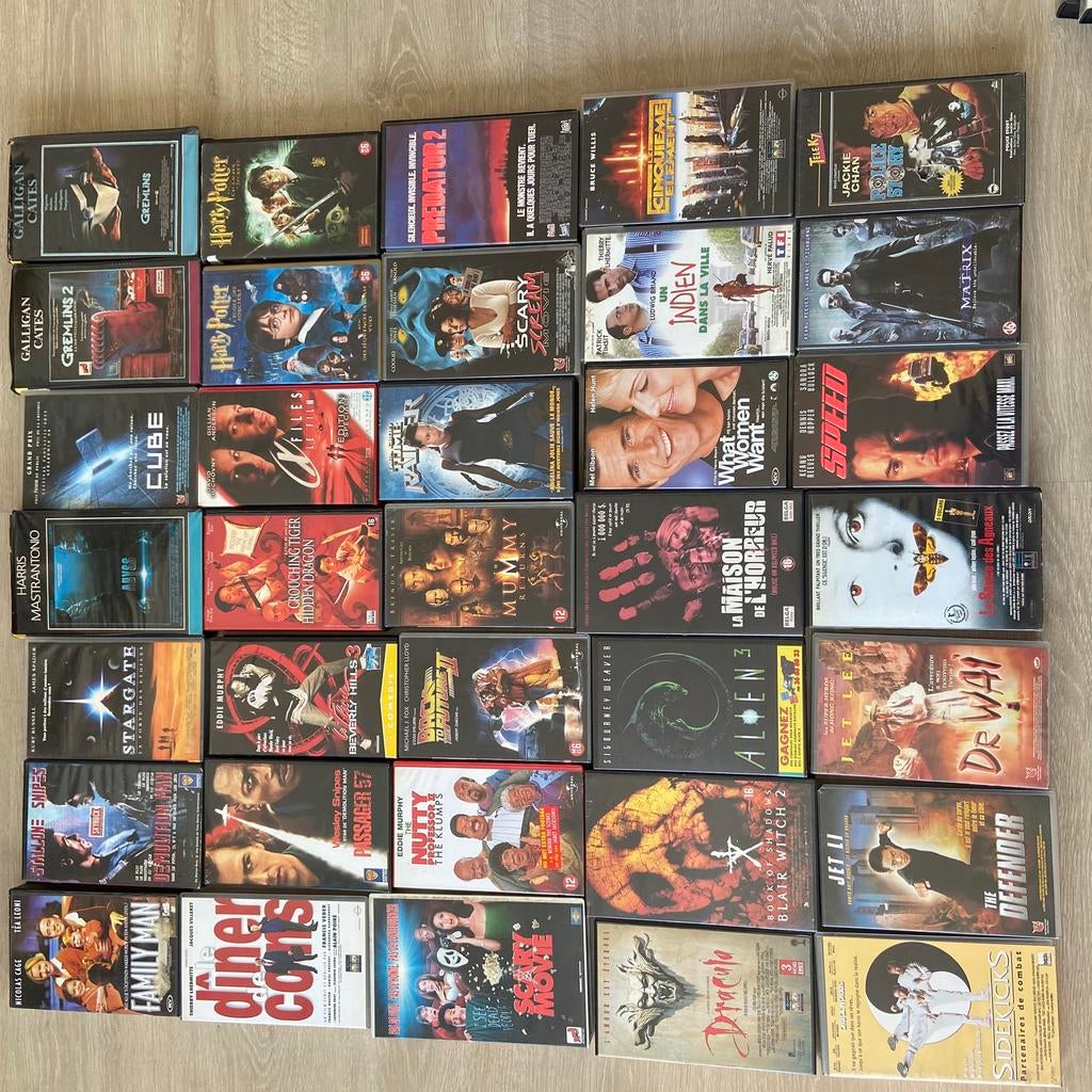 Grande collection de films VHS, Enlèvement ou Envoi, Utilisé, Autres genres