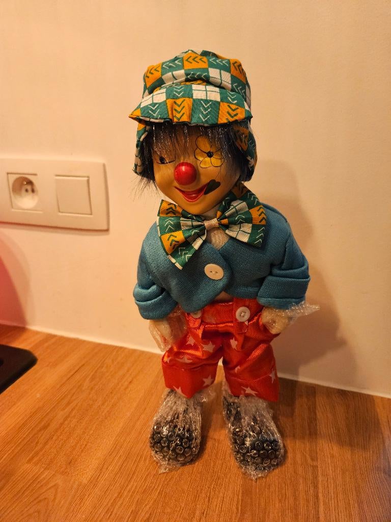 Poupée clown musical, Enlèvement, Neuf, Poupée