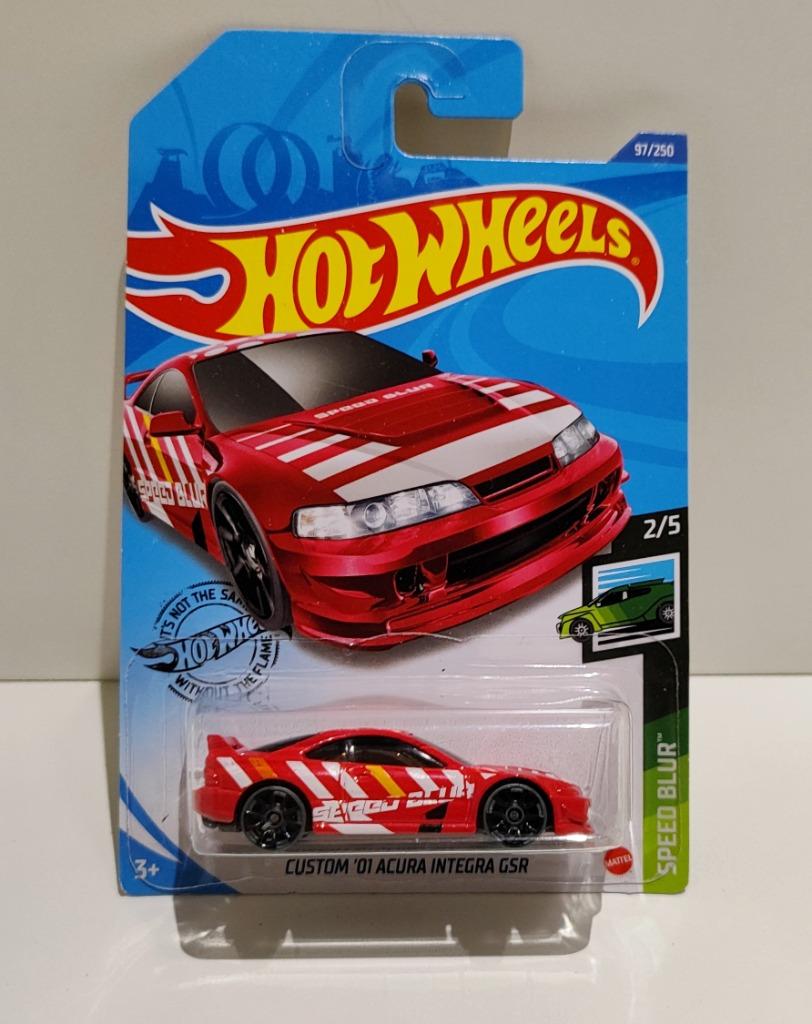 Hot Wheels Custom '01 Acura Integra GSR Speed Blur (2018), Hobby en Vrije tijd, Modelauto's | Overige schalen, Ophalen of Verzenden