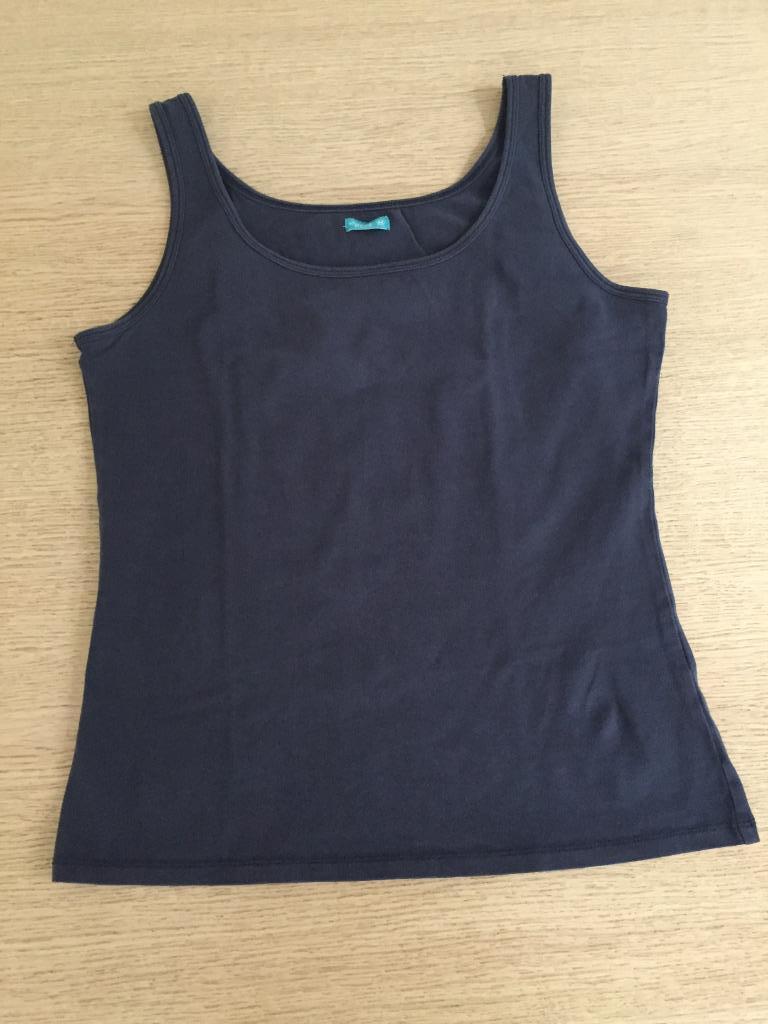 Donkerblauw Topje van PUNTO (Maat M/S), Kleding | Dames, Maat 38/40 (M), Blauw, Ophalen of Verzenden, Zo goed als nieuw