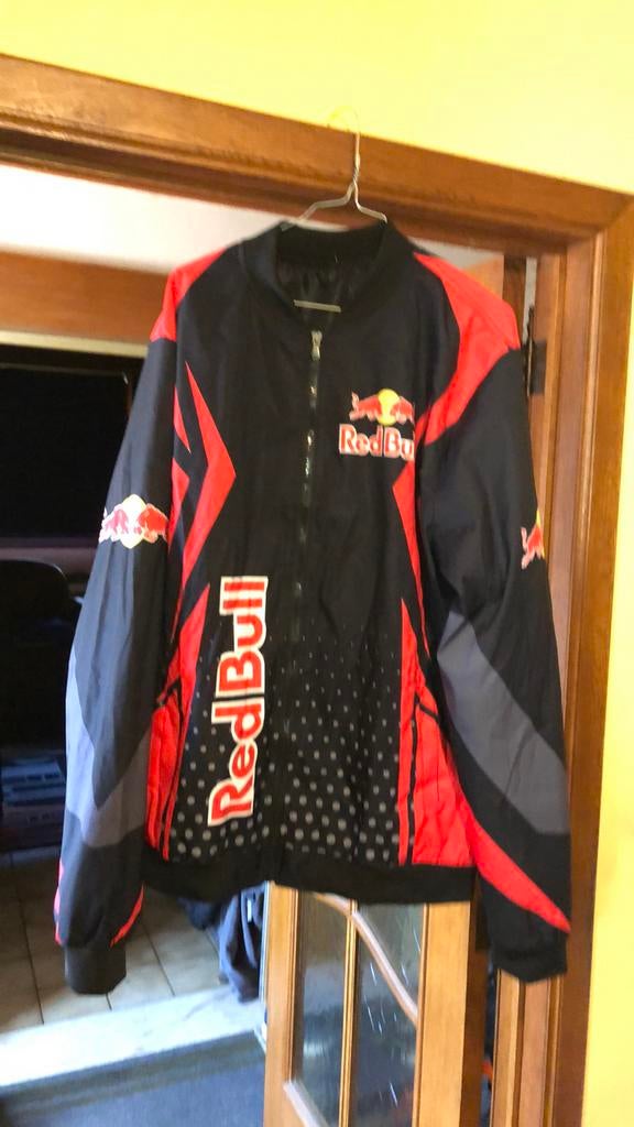 NAGELNIEUWE Bomber Jacket REDBULL, Andere, Zwart, Ophalen of Verzenden, Maat 56/58 (XL)