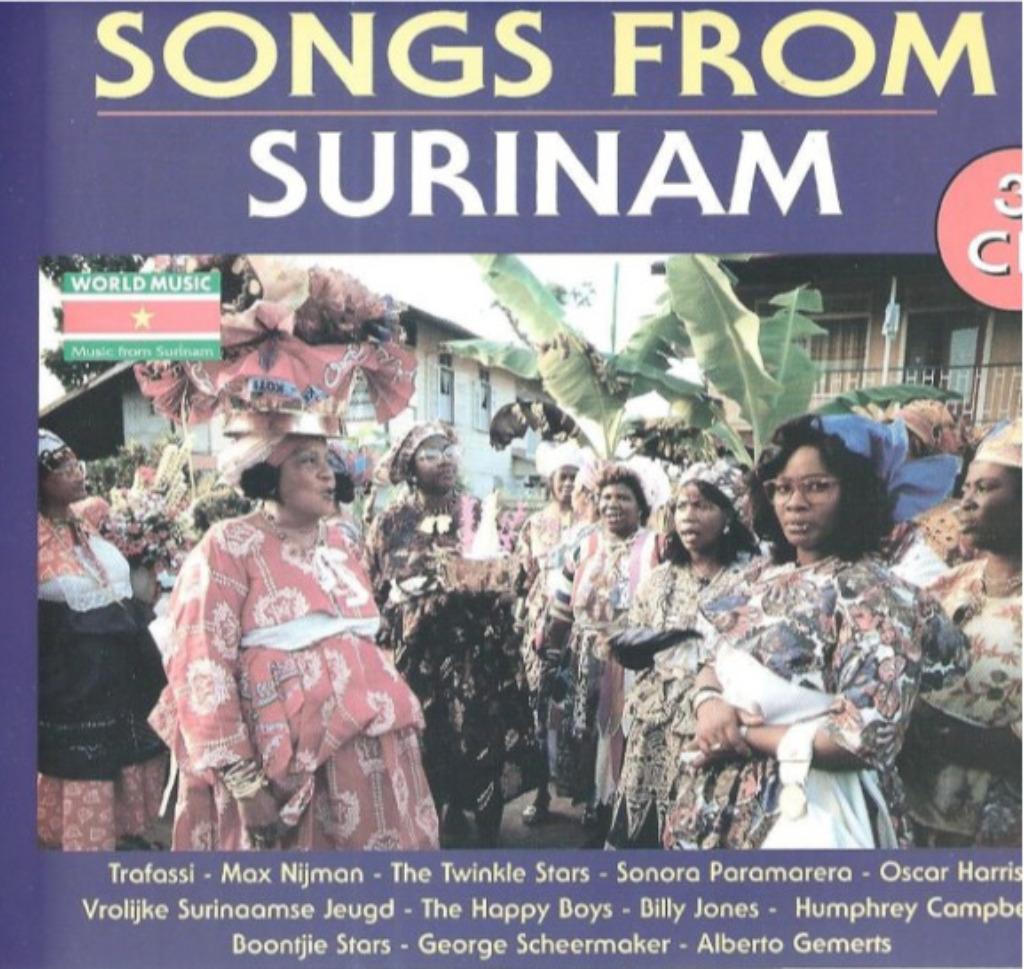 Songs From Surinam - Trafassi, The Happy Boys .....(3XCD), Cd's en Dvd's, Ophalen of Verzenden