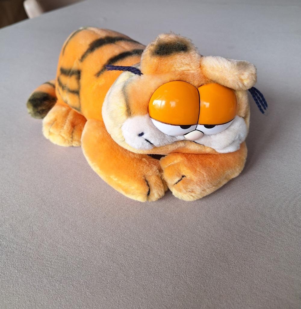 Garfield vintage liggende knuffel, Kinderen en Baby's, Speelgoed | Knuffels en Pluche, Ophalen of Verzenden, Zo goed als nieuw