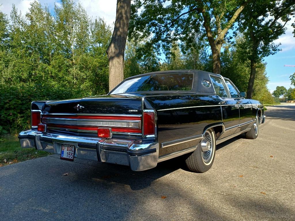 lincoln continental**town car**bj:1979**, Auto's, Automaat, 4 deurs, Town Car, Zwart