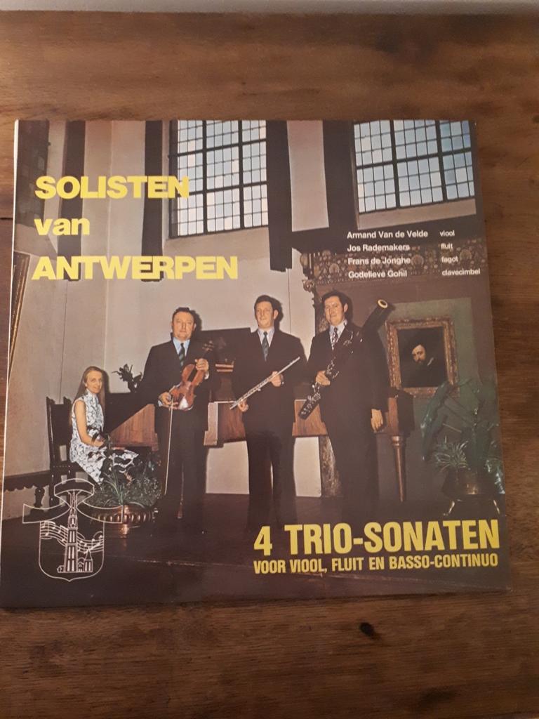 Solistes d'Anvers - 4 sonates en trio, Enlèvement ou Envoi, Comme neuf