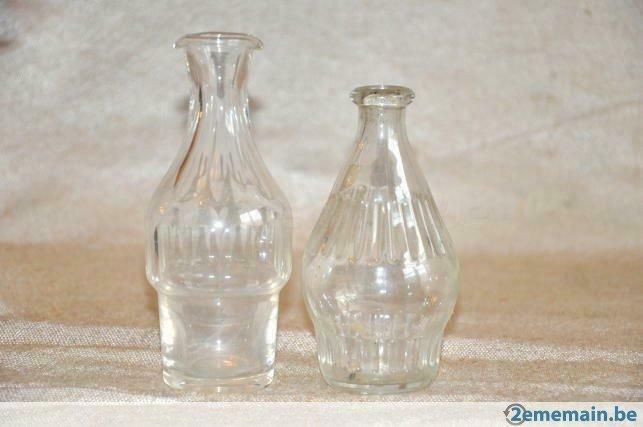 huiler et vinaigrier en verre, Maison & Meubles, Cuisine | Vaisselle, Enlèvement ou Envoi, Utilisé, Verre ou Verres