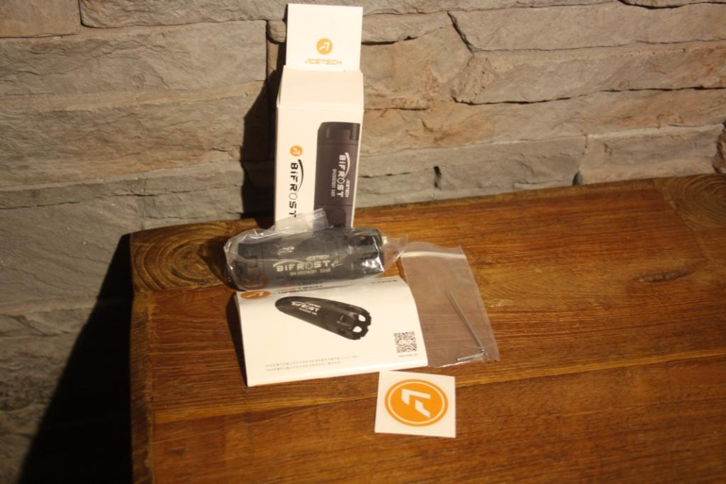 ACETECH SILENCIEUX TRACEUR UNIT BIFROST BLAST BLACK, Enlèvement, Neuf