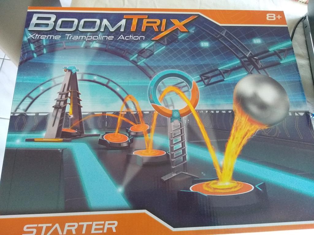 Trampoline knikker spel Boomtrix speelset, Ophalen, Zo goed als nieuw