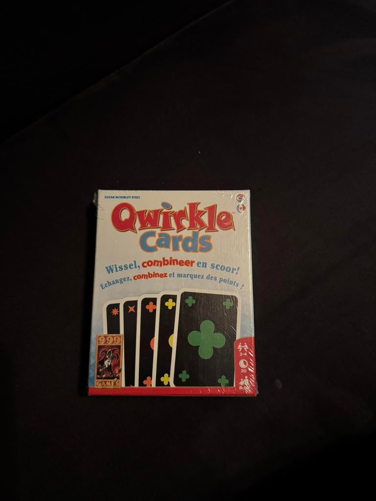 Qwirkle cards. 999 games. Nieuw., Enlèvement, Neuf, 999 Games