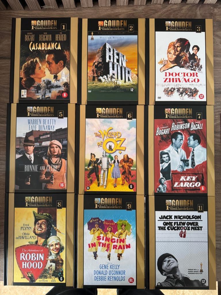 Gouden Filmklassiekers, Cd's en Dvd's, Ophalen of Verzenden