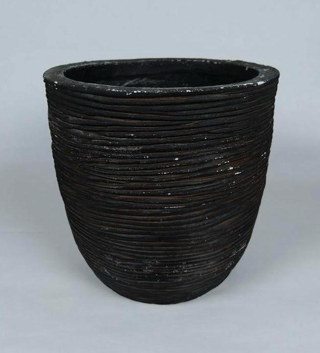 Bloempot (ø27cm, h 27cm), Enlèvement ou Envoi, 25 à 40 cm, Rond, Utilisé