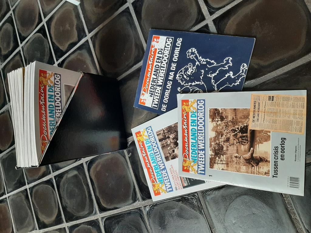 tijdschriftenen en boeken lot WO2, Ophalen, Gelezen, Overige typen