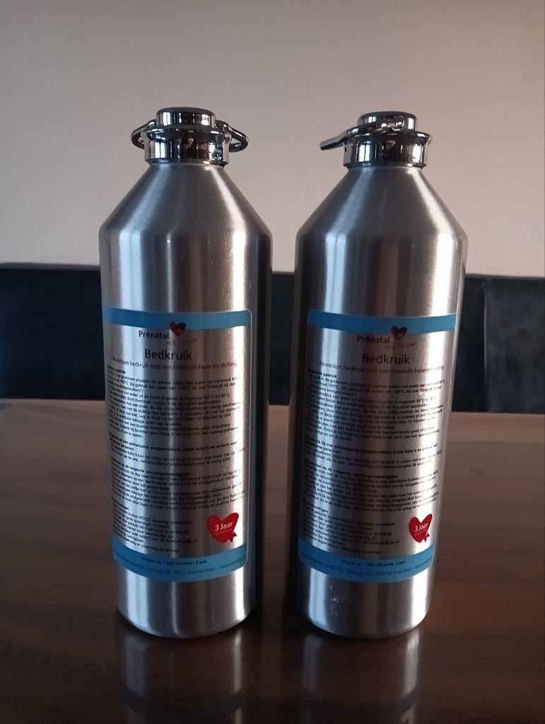 NIEUWE Prénatal Aluminium Kruik naturel, Ophalen of Verzenden, Zo goed als nieuw