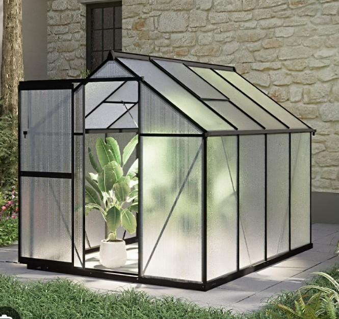 Glazen serre gezocht voor zelfpluktuin, up- recycling, Ophalen